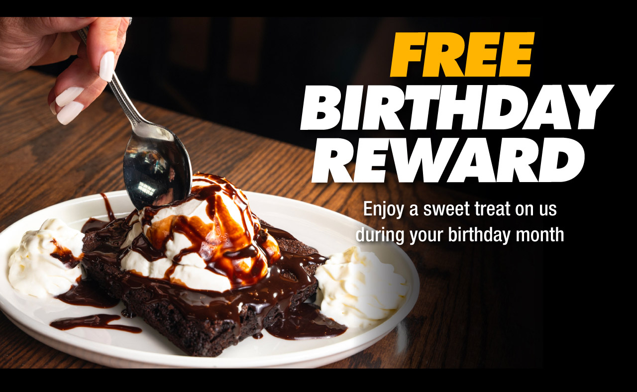 Free Birthday Reward